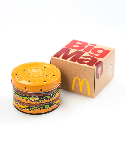 mcdonald’s celebrates 50 years of the big mac with G-SHOCK & new era burger merch