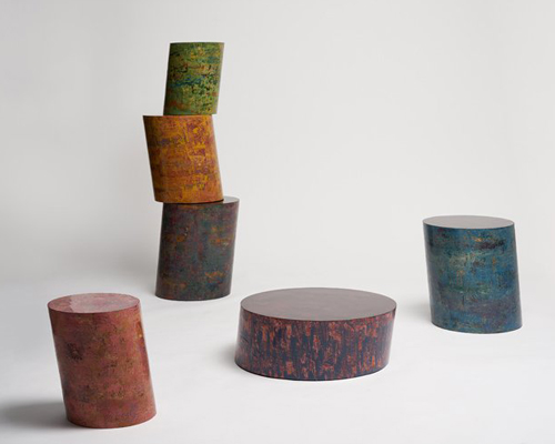 merge series by okkim studio resembles stone stacks of buddhist temples