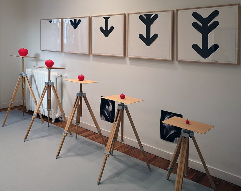 ron gilad takes designboom on a tour of his danese milano exhibition