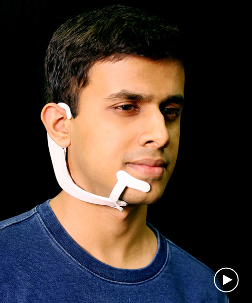MIT's alterego headset can hear and transcribe the voice in your head