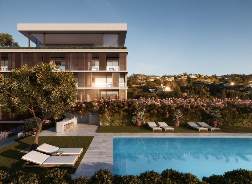 ian schrager + john pawson unveil imagery of west hollywood's hottest luxury residences
