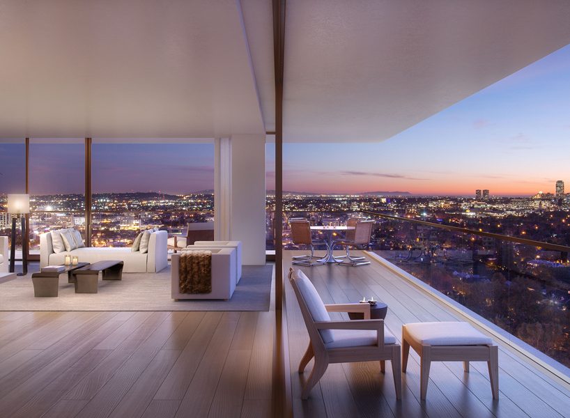 ian schrager + john pawson unveil imagery of west hollywood's hottest luxury residences