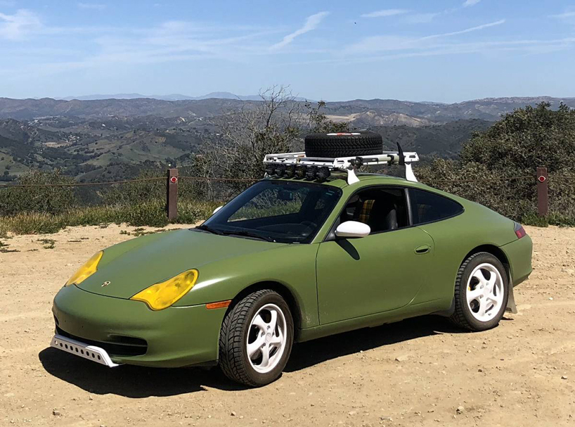 the craigslist ad for this 996 porsche 911 safari is going ...