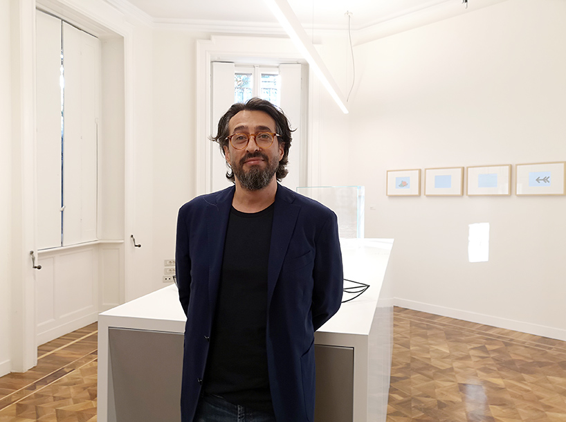 ron gilad takes designboom on a tour of his danese milano exhibition