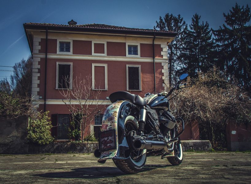 rustom's vecchio conio — old money — motorbike is inspired by italian engineering