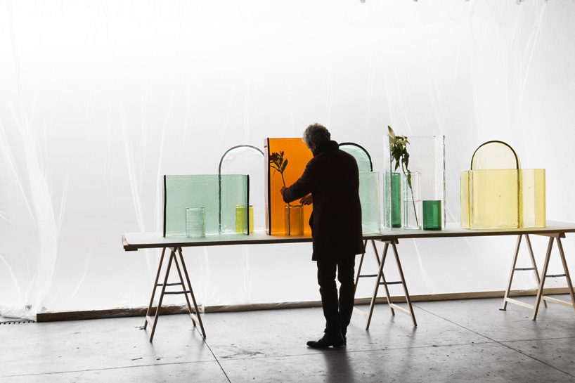 wonderglass teams up with the bouroullecs, raw edges and fornasetti during milan design week