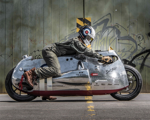 BMW motorrad commissions one-off racing motorcycles for sultans of sprint