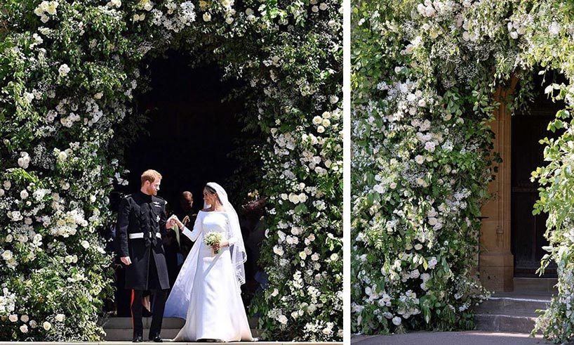 the royal wedding 2018: six design moments you may have missed