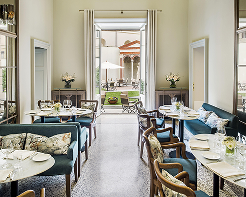 paper moon giardino by AB concept is a calming sanctuary within milan's bustling streets