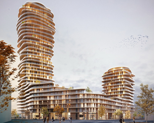 belatchew arkitekter's irregular high rise will become a symbol of swedish modernity