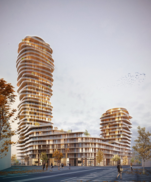 belatchew arkitekter's irregular high rise will become a symbol of swedish modernity