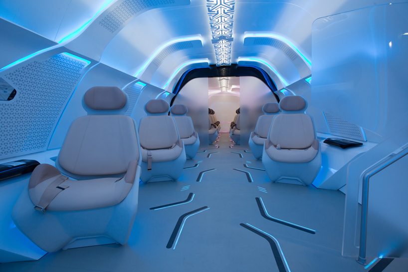 BMW designed a futuristic hyperloop capsule prototype