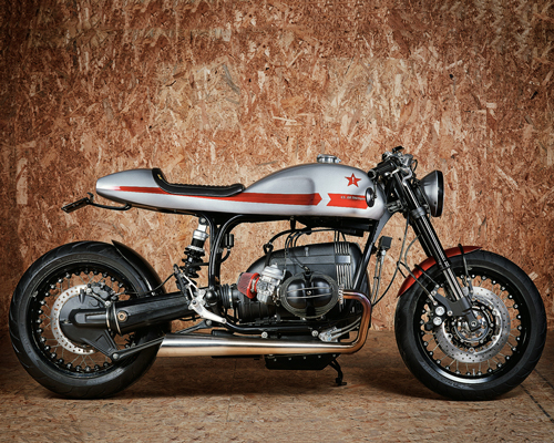 clean, simple, elegant and fast, the bmw r80 'thirteen' is lucky for one