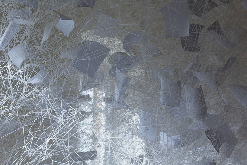 chiharu shiota yorkshire sculpture park