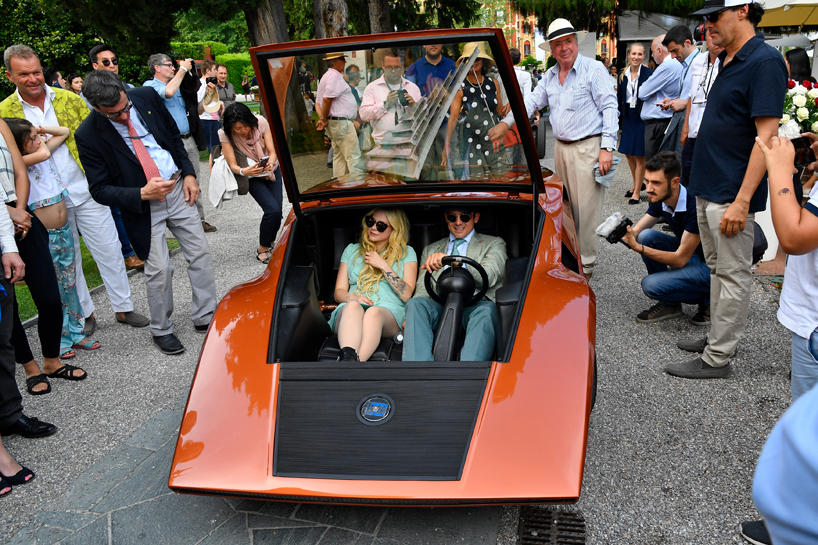 marc newson's is among five of the world's rarest automobiles - on show at the concorso d'eleganza 2018