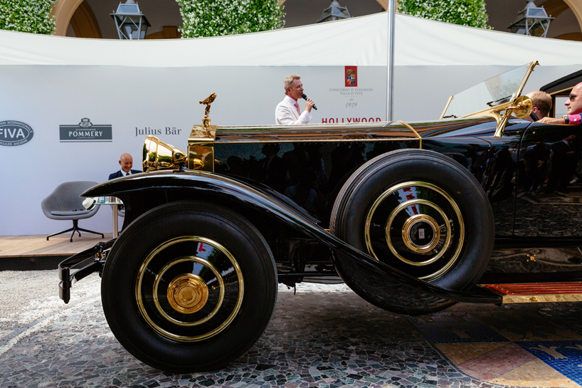 marc newson's is among five of the world's rarest automobiles - on show at the concorso d'eleganza 2018