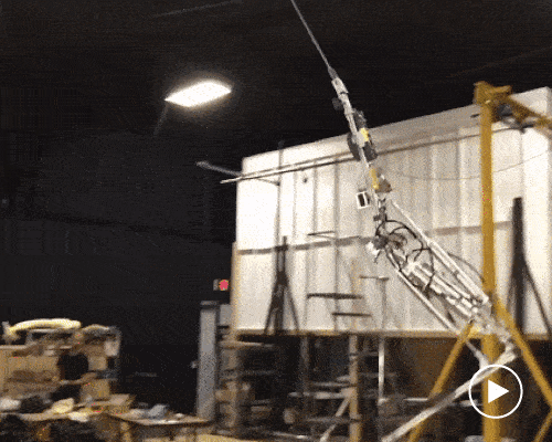 disney's human-scale stickman robot has amazing acrobatic skills