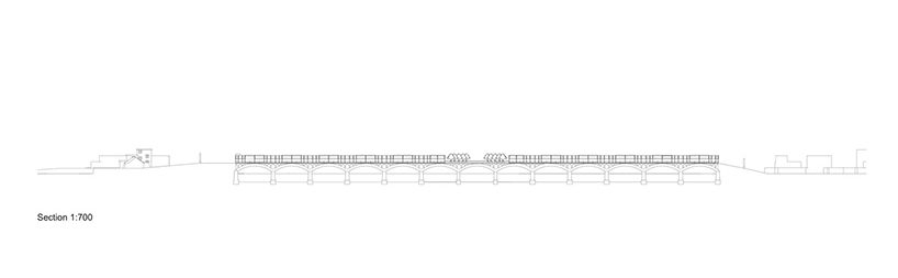 DnA transforms abandoned viaduct into a 260-meter viewing platform in china