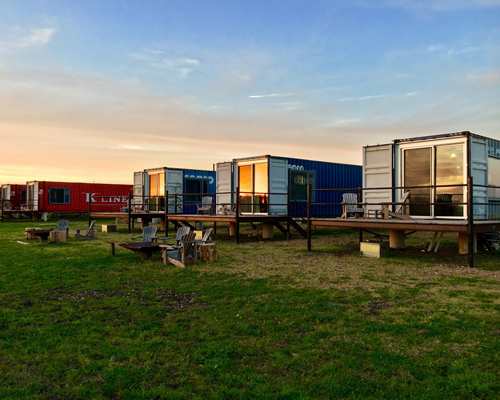 eco-chic shipping container hotel lets you try before you buy your own