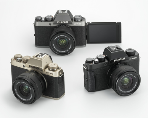 classic style at entry level, fujifilm unveils the mirrorless X-T100