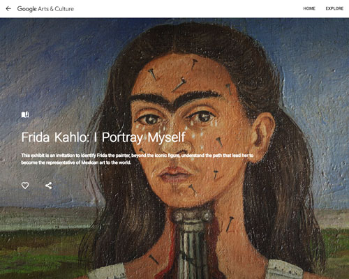 google launches world's largest digital collection exploring frida kahlo's life and art