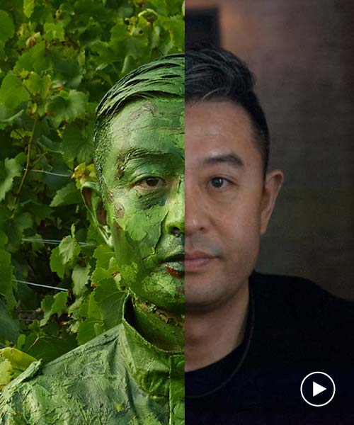 face to face with the invisible man: liu bolin on spirituality, technology and even champagne