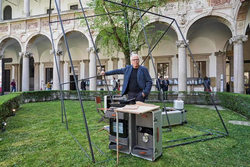 marc sadler packs the kitchen in a suitcase with portable cookstation for FMP