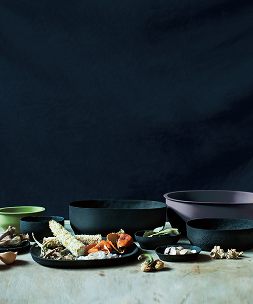 kosuke araki turns daily food waste into collection of tableware and vessels