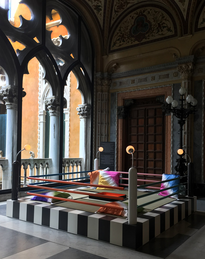 Fondazione Berengo Puts Memphis Iconic Pieces In 16th Century Palazzo Franchetti In Venice