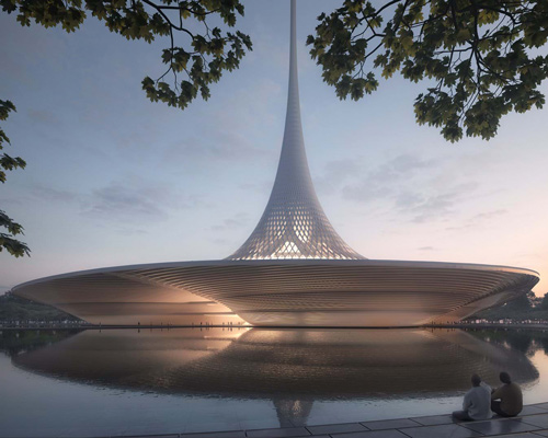 foster + partners to masterplan sustainable state capital in india