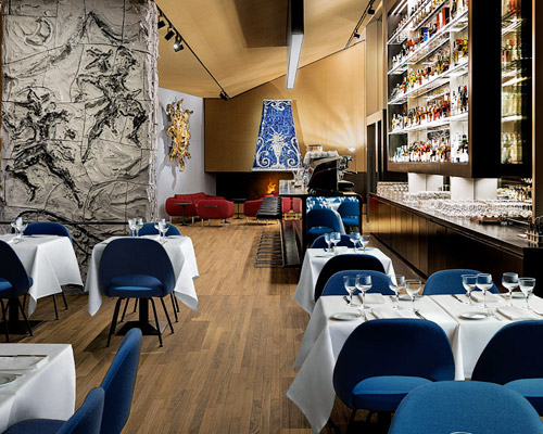OMA's fondazione prada torre restaurant opens at newly completed campus