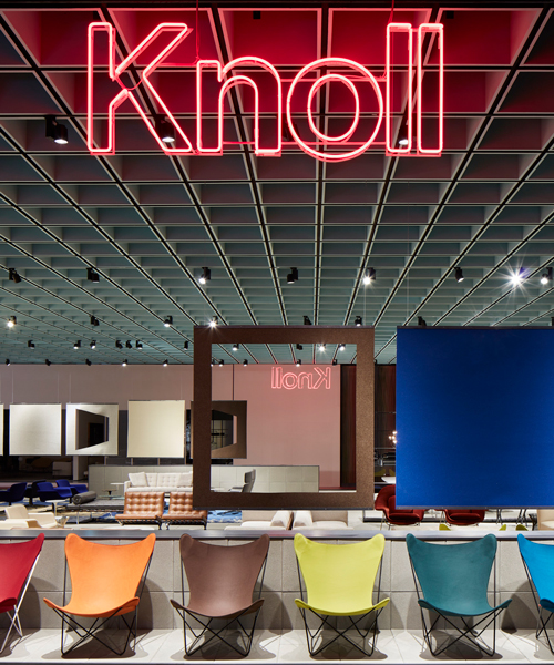 OMA's design for knoll pavilion at salone del mobile 2018