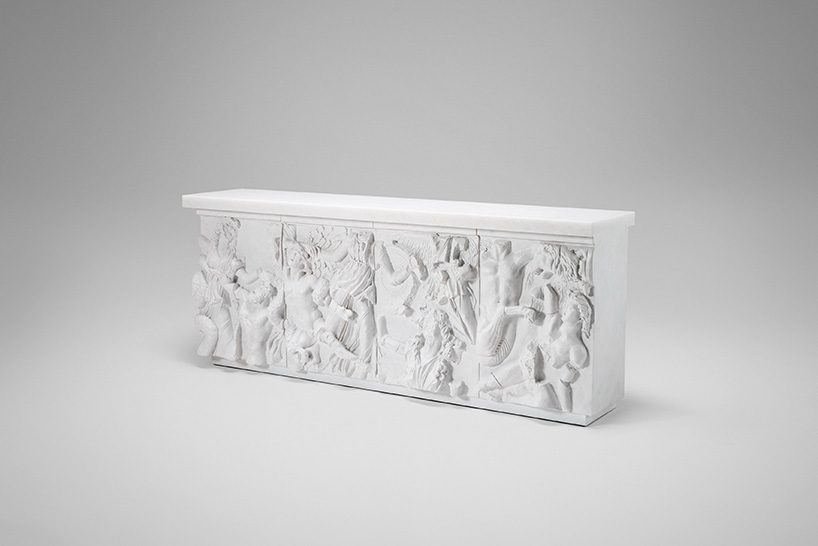 sebastian errazuriz recasts greek and roman masterpieces in marble for everyday use