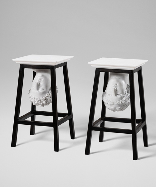 sebastian errazuriz recasts greek and roman masterpieces in marble for everyday use