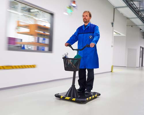 BMW segways into micro-mobility with a personal mover concept for campus employees