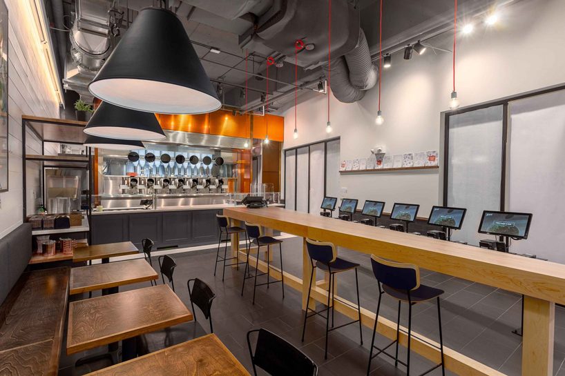 rotating robot chefs power boston restaurant created by MIT engineers spyce