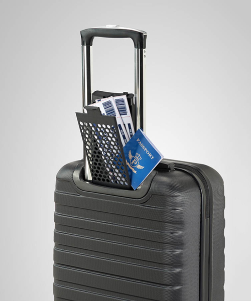 studio mango + princess traveler's safety handle keeps your documents safe during the trip