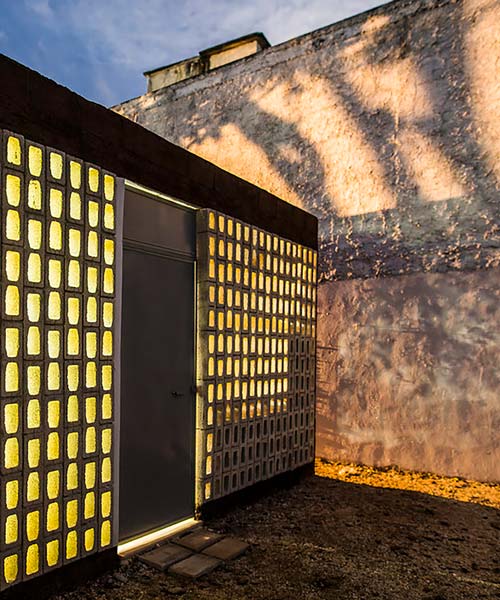 TACO's affordable housing module in mexico is a small-scale space for social activity