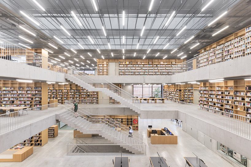 KAAN architecten completes utopia a library and academy for