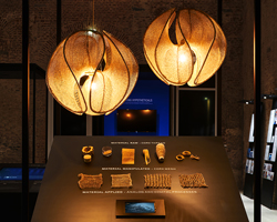 lexus design award 2018: DIGITALAB's generative system links low-tech materials and high-tech processes