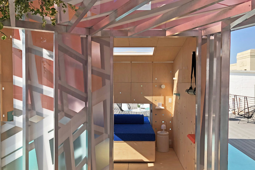 MINI LIVING urban cabin LA interview designboom