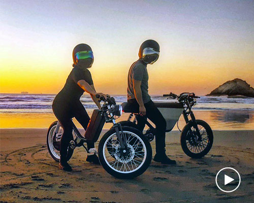 ONYX motorbikes electrifies retro-inspired mopeds from the 70s and 80s