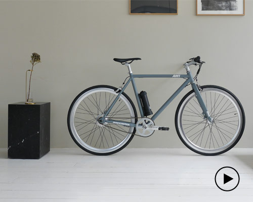 minimal analog motion AM1 electric bike substitutes weight for power