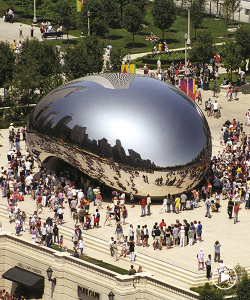 anish kapoor sues the NRA for pro-gun ad featuring famed sculpture ‘cloud gate’