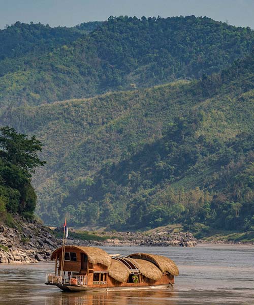 the gypsy cruise along the mekong river sails back into a glamorized bygone era