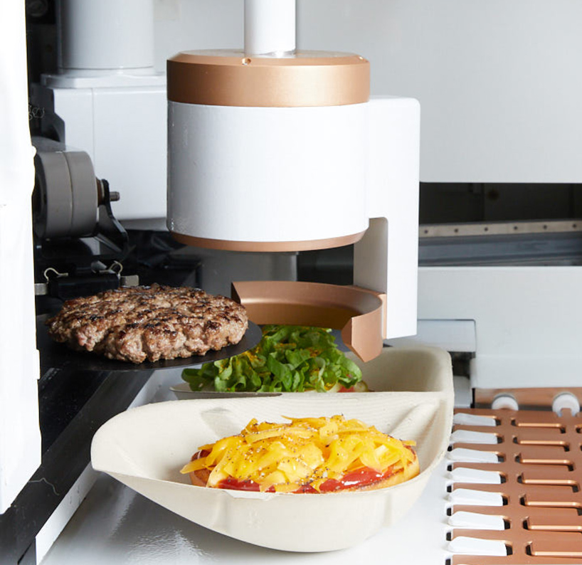 creator burger robot