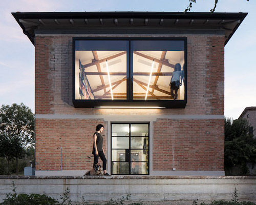 ciclostile architettura turns a 1960s barn into artist francesca pasquali's archive