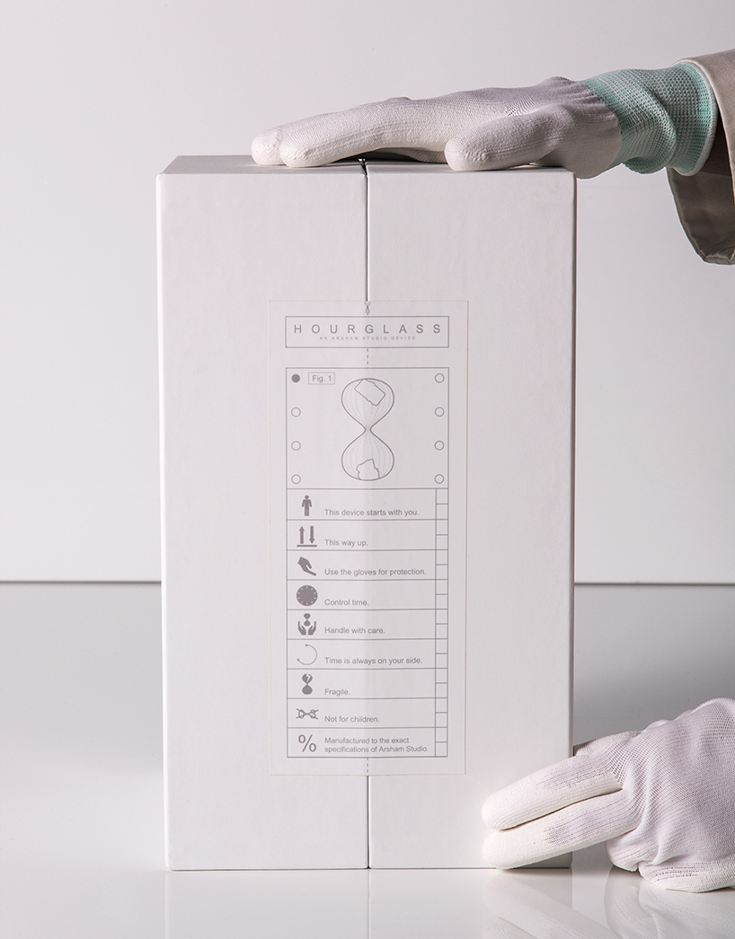 daniel arsham hourglass