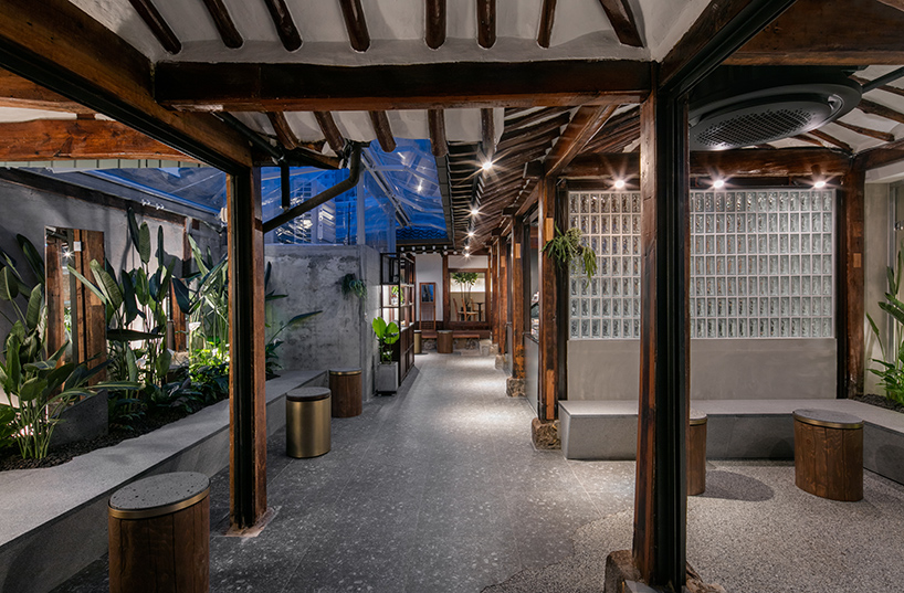 traditional korean home reclaimed to form light-filled seoul coffee shop