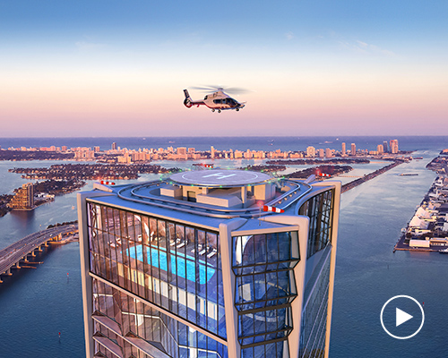 zaha hadid's one thousand museum will feature the only residential helipad on the east coast